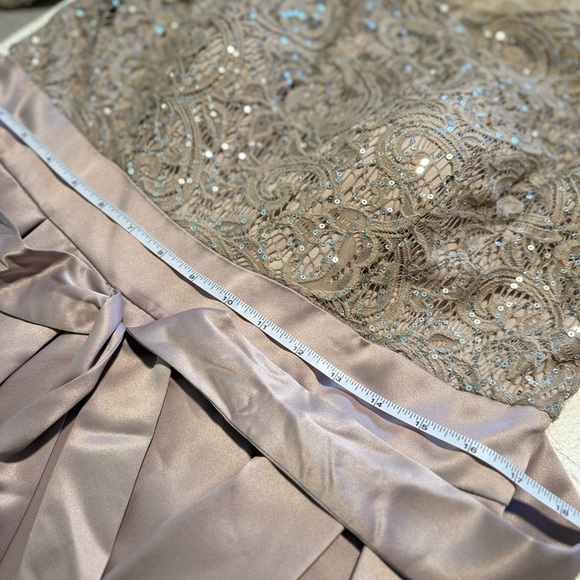 Alex Evenings Sequin Lace Mother of Bride/Groom Dress - Picture 9 of 9